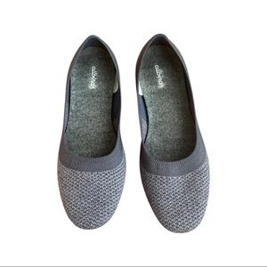 ALLBIRDS | NEW | Tree Breezers Limited Edition Mist Dark Gray Soles Ballet Flats